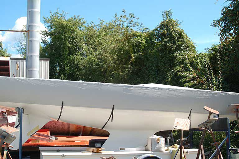 Etchells - Flat Deck Cover with Sides