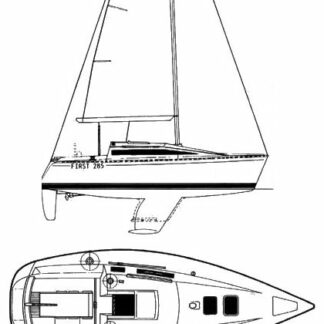 First 28.5 Beneteau - Sail Cover