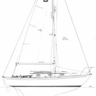 Cape Dory 26 Sail Cover