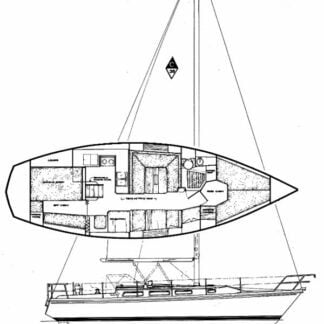 Catalina 36 sail cover