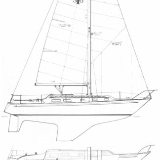 Islander 36 Sail Cover