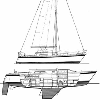 O'Day 34 Sail Cover