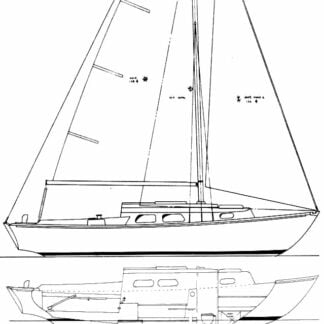 Cape Dory 25 Sail Cover