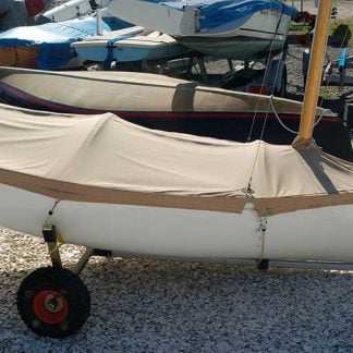 Dyer Dink - Flat Deck Cover With Mast Up