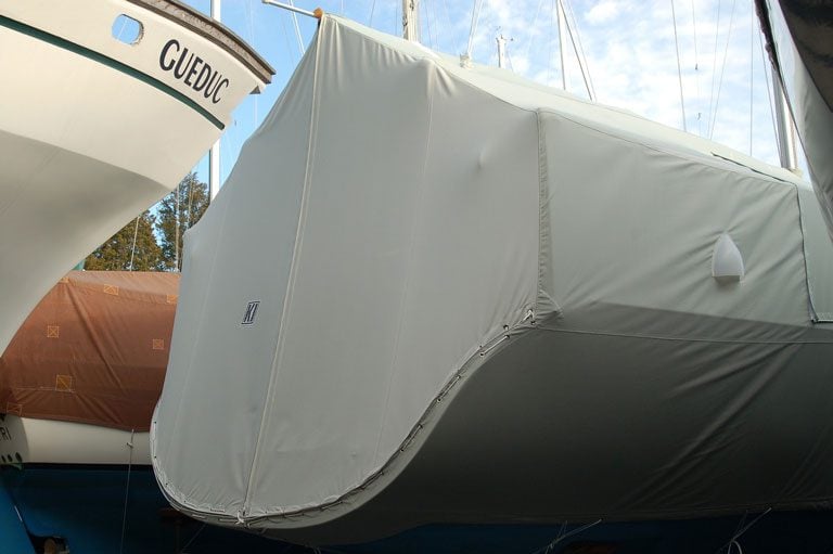 Catalina 320 Framed Winter Cover