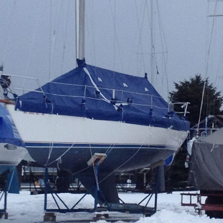 Catalina 30 MKII Boom Tent Winter Cover