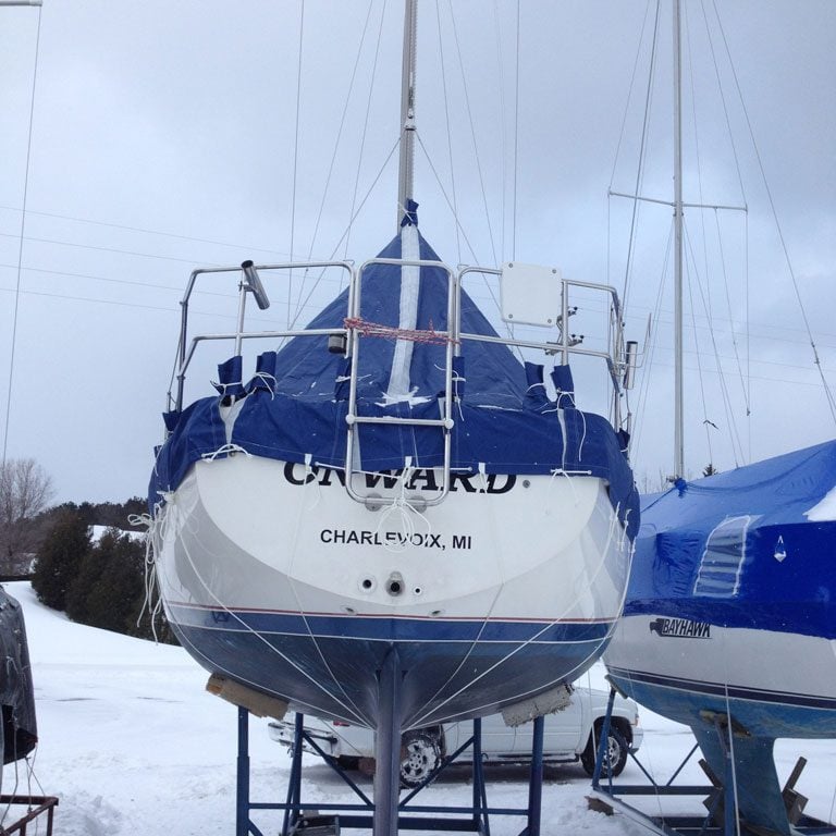 Catalina 30 MKII Boom Tent Winter Cover