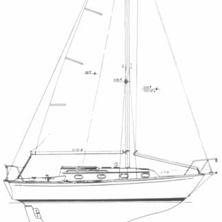 Cape Dory 28 Sail Cover