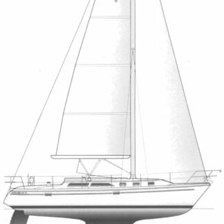 Catalina 34 MK II sail cover