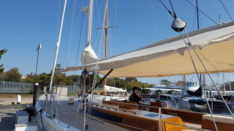 S/Y Herioina Custom Awning