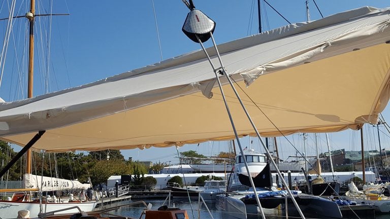 S/Y Herioina Custom Awning - Image 2