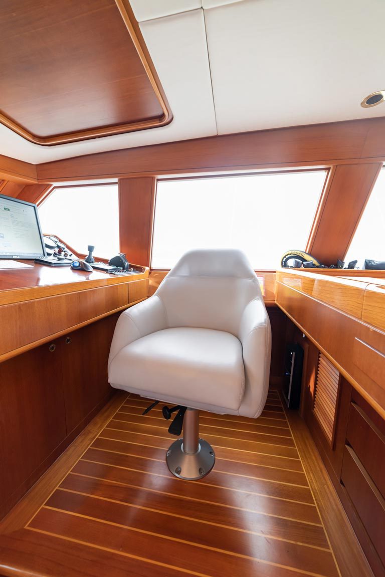 Custom Upholstered Navigation Chair