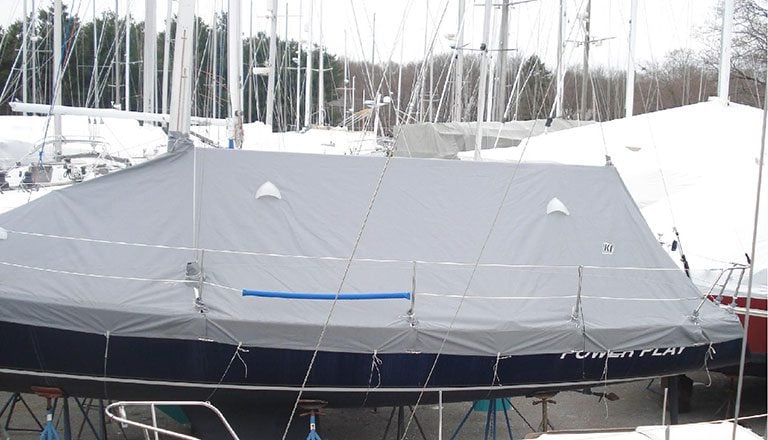 Mumm 30 Skirted Deck Cover