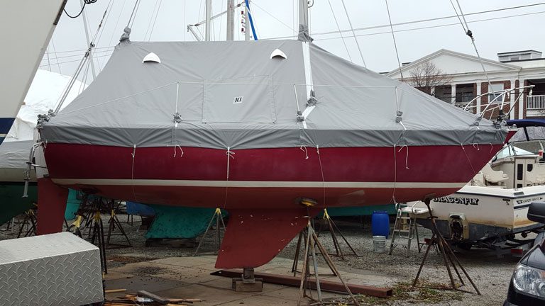 C&C 24 - Boom Tent Winter Cover
