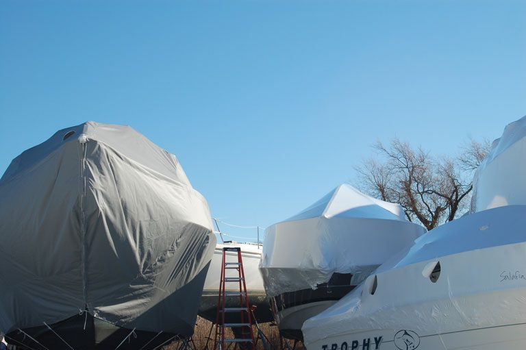 Grady White 360 Express - Winter Cover