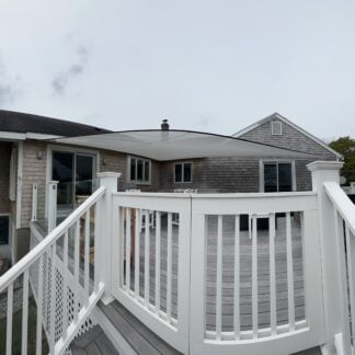 Custom Deck Sail Shade in Portsmouth, RI