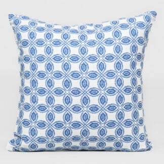 Decorative Flower pattern 16 by 16 Throw Pillow