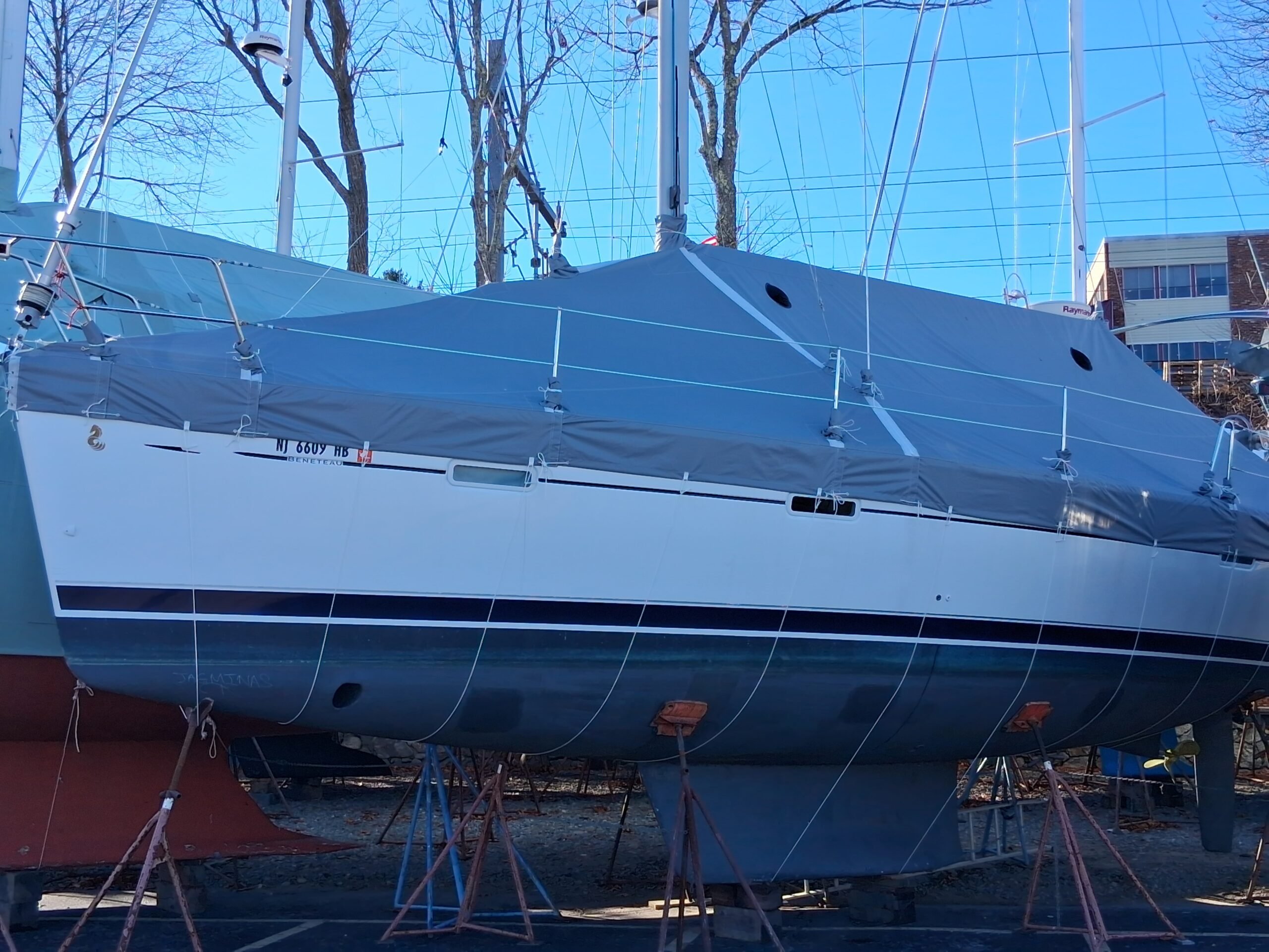 Beneteau Oceanis 461 Boom Tent Winter Cover